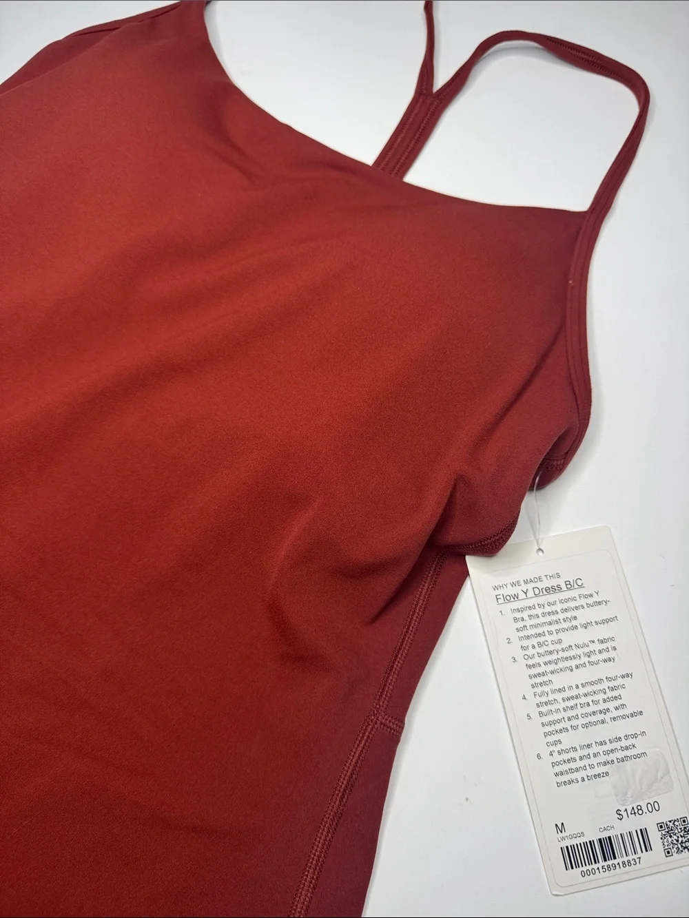 lululemon athletica Flow Y Dress B/C Racerback Mini Dress